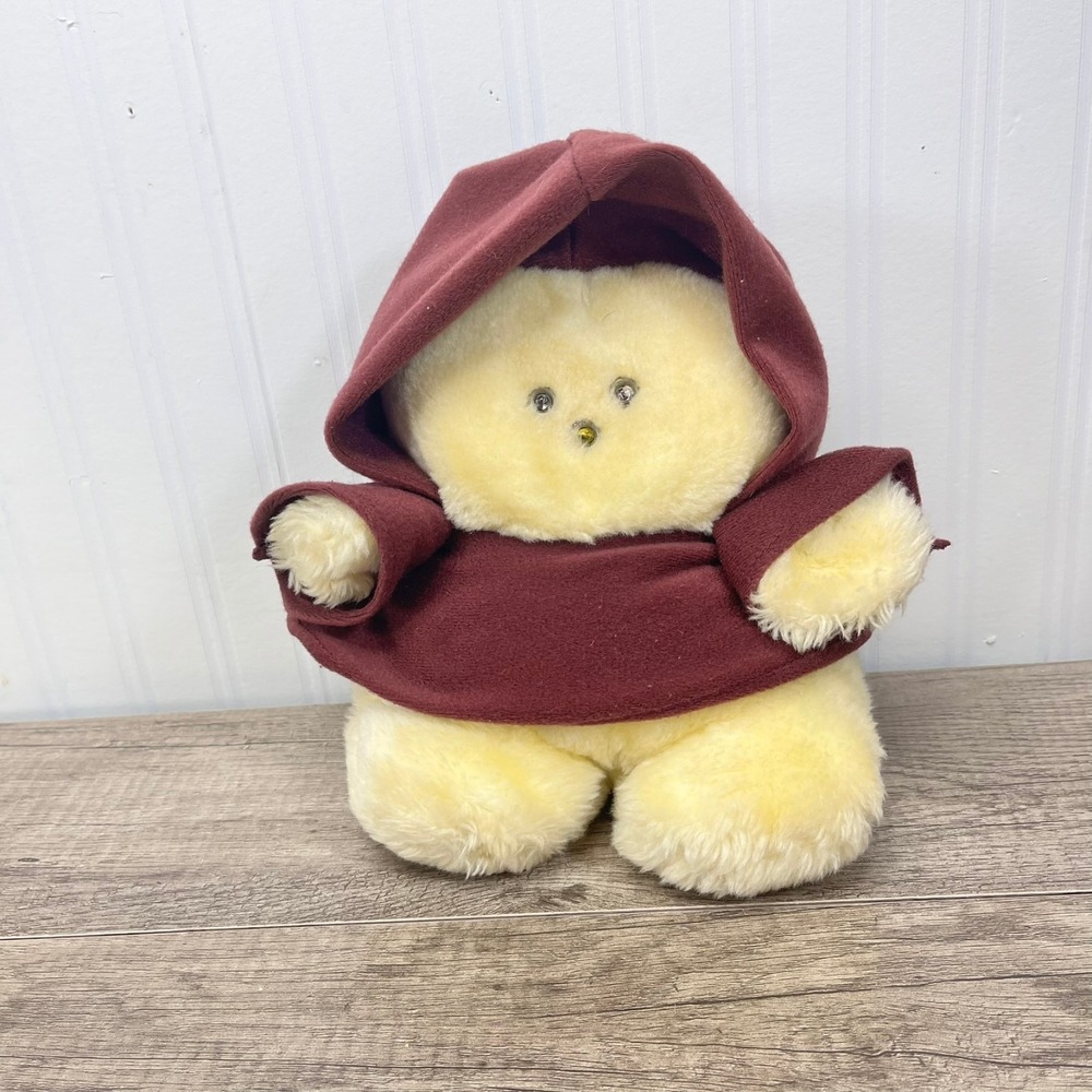 Animal Fair 9" CHUBBLES Plush Toy Battery Operated Maroon Cloak Vintage 1980s‎